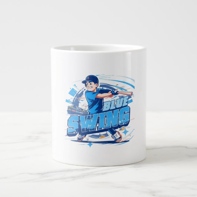 Baseball Playoff Championship Spirit Jumbo-Tasse (Vorderseite)