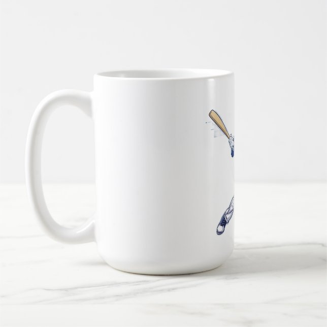 Baseball Playoff Championship Spirit Kaffeetasse (Links)