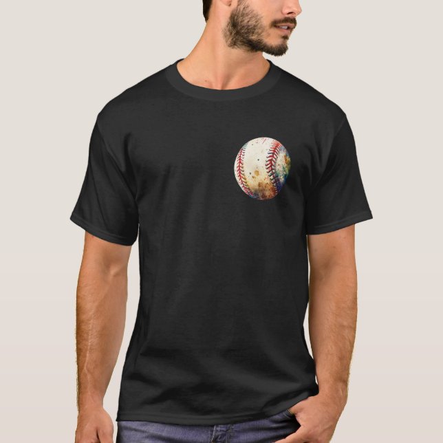 Baseball Pocket Mom Baseball  Women Baseball Game  T-Shirt (Vorderseite)