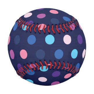 Baseball Polka Dots