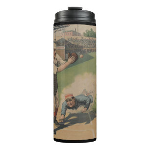 Baseball Poster Thermosbecher