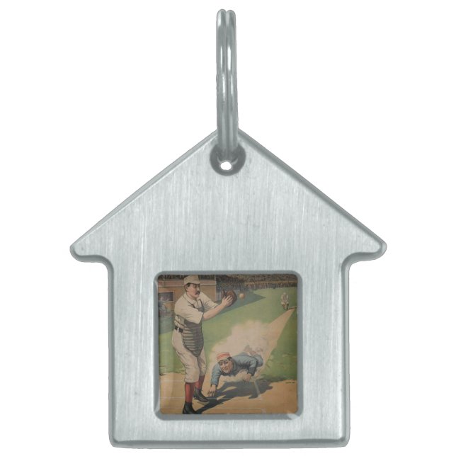 Baseball Poster Tiermarke (Vorderseite)