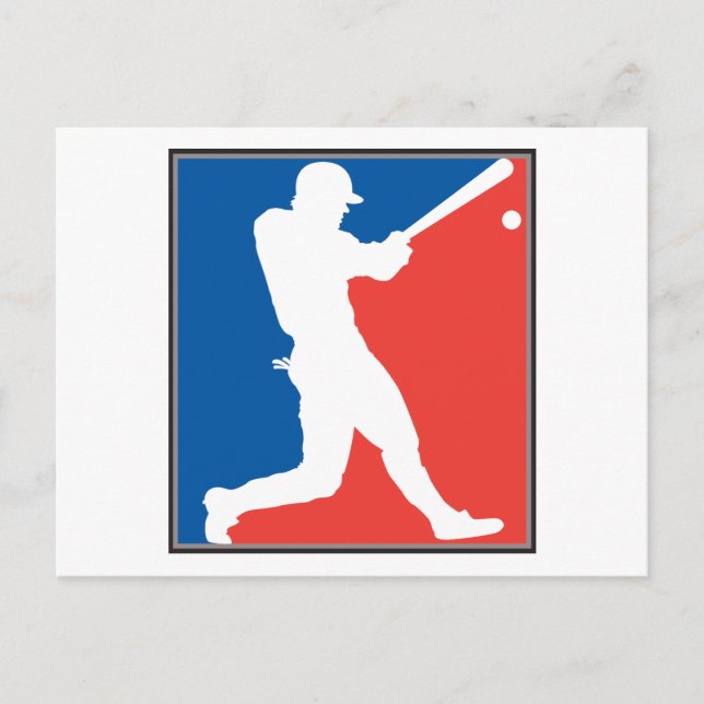 Baseball Postkarte (Vorderseite)