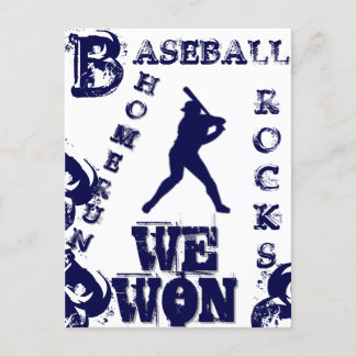 Baseball Postkarte