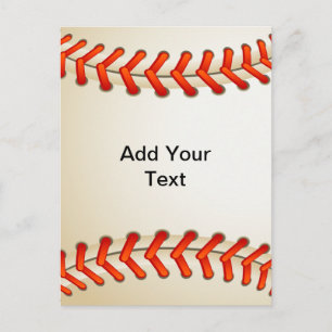 Baseball Postkarte