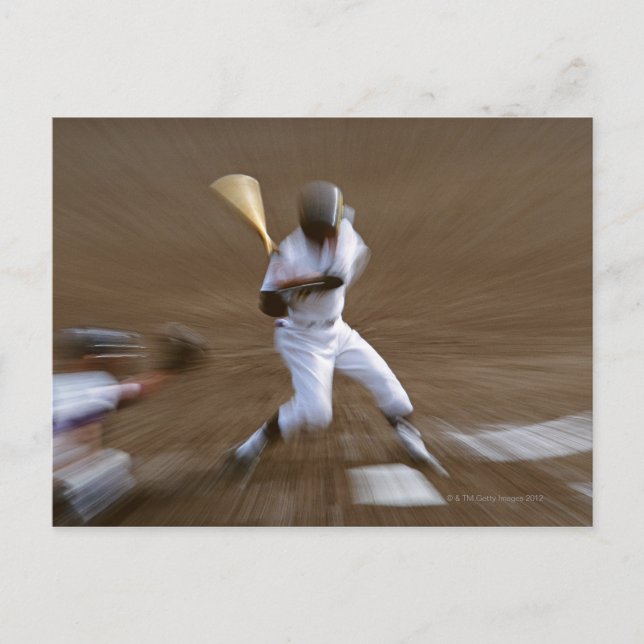 Baseball Postkarte (Vorderseite)