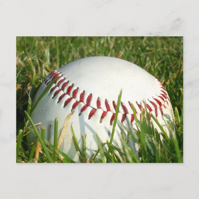 Baseball-Postkarte Postkarte (Vorderseite)