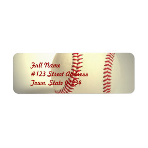 Baseball-Postsendung-Aufkleber