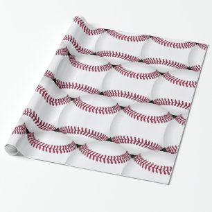 Baseball Print Geschenkpapier
