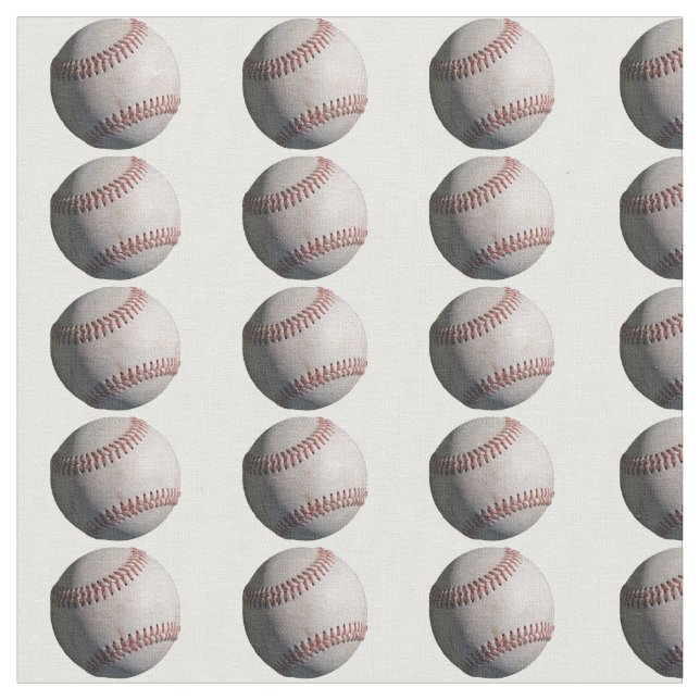 Baseball-Punkt Stoff (Nahaufnahme)