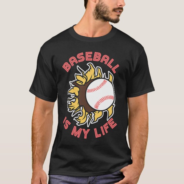 Baseball quote for baseball players  1 T-Shirt (Vorderseite)