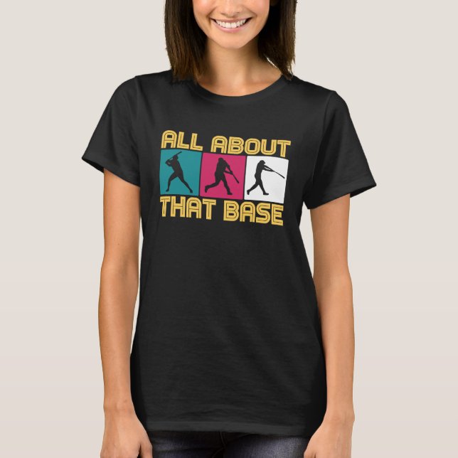 Baseball quote for baseball players T-Shirt (Vorderseite)