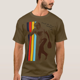 Baseball Retro 80er Sanders spielen Baseball Fan A T-Shirt