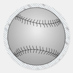 Baseball Runder Aufkleber