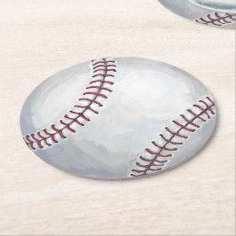 Baseball Runder Pappuntersetzer
