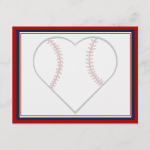 Baseball-Save the Date Karten