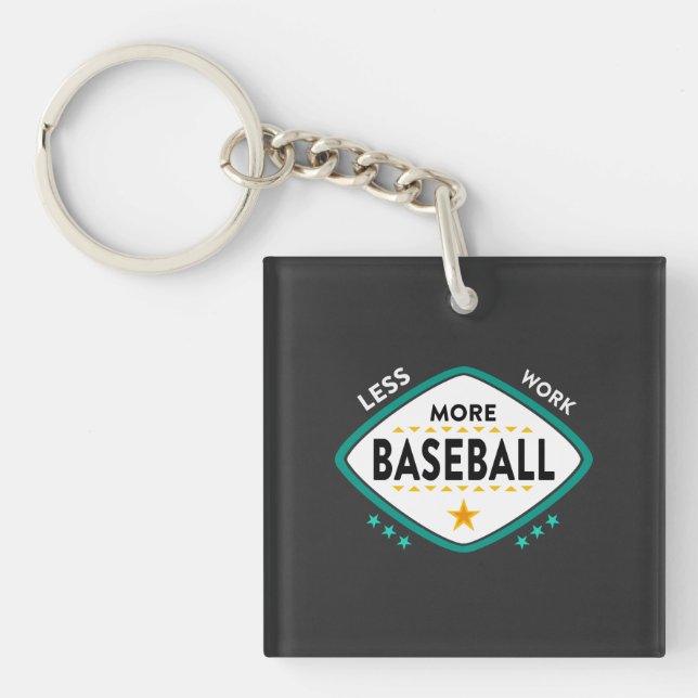 Baseball Schlüsselanhänger (Vorderseite)