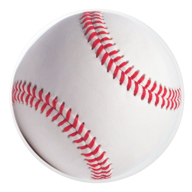 Baseball-Schublade Ziehen Sie die Halterung Handgr Keramikknauf (Vorderseite)