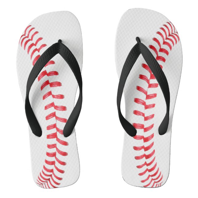 Baseball Seams Flipflop Sandals (Fußbett)