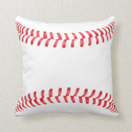 Baseball Seams Throw Kissen
