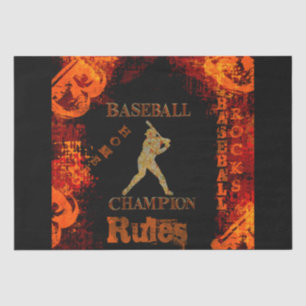 Baseball Seidenpapier