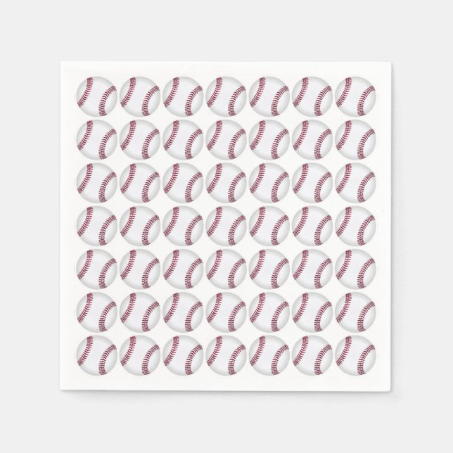 Baseball Serviette (Vorderseite)