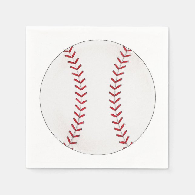 Baseball Serviette (Vorderseite)