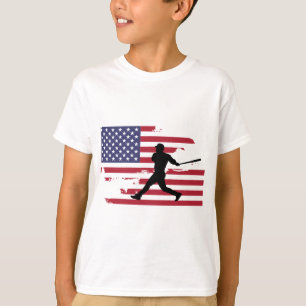 Baseball Silhouette Baseball T-Shirt