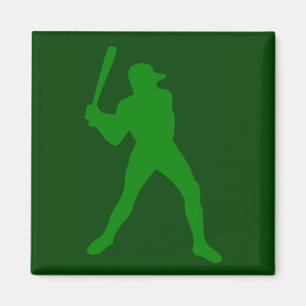 Baseball-Silhouette Magnet