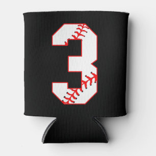 Baseball Sister Ich bin gerade für Nummer 3 hier Dosenkühler