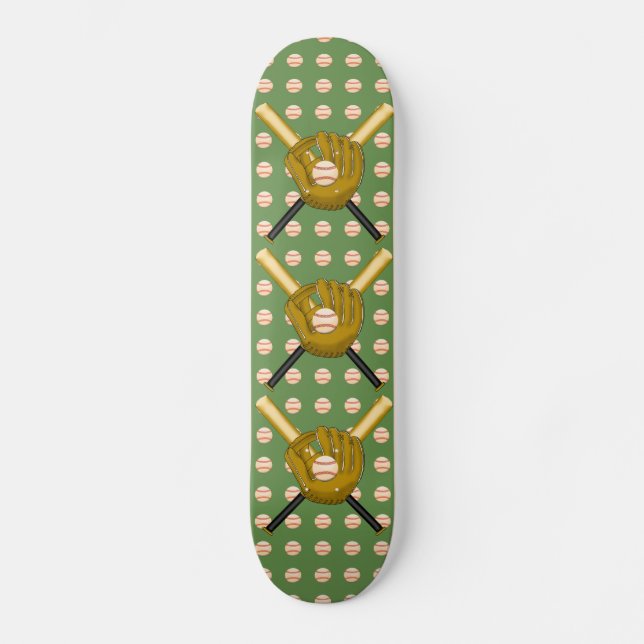 Baseball-Skateboard-Deck Skateboard (Vorderseite)
