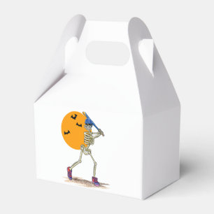 Baseball Skeleton Halloween Men Boys Baseball Hall Geschenkschachtel