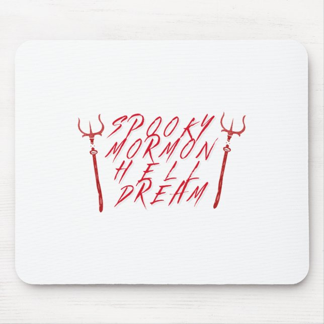 Baseball Skeleton Halloween Men Boys Baseball Hall Mousepad (Vorne)