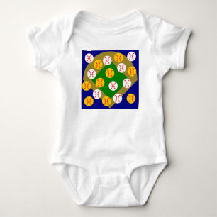 Baseball/Softball Baby Strampler