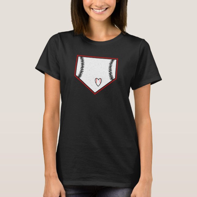 Baseball Softball Ball T-Shirt (Vorderseite)