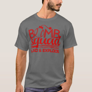 Baseball Softball Bombe Squad Zuhause Run Dinger C T-Shirt