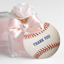 Baseball Softball Couple Foto Vielen Dank