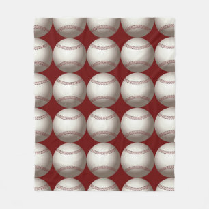 Baseball Softball Fleece Blanket Spieler Athlete