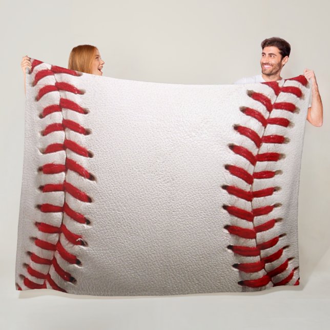 Baseball Softball Fleecedecke (Beispiel)