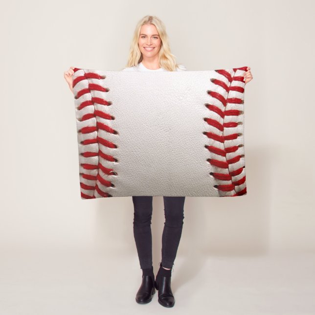 Baseball Softball Fleecedecke (Beispiel)