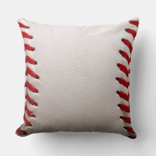 Baseball Softball Gesticktes Grafikdesign - Sportk Kissen