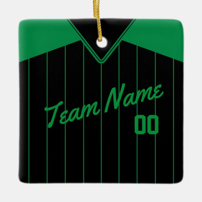 Baseball Softball Jersey Personalisiert Keramikornament (Vorderseite)