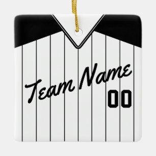 Baseball Softball Jersey Personalisiertes Ornament