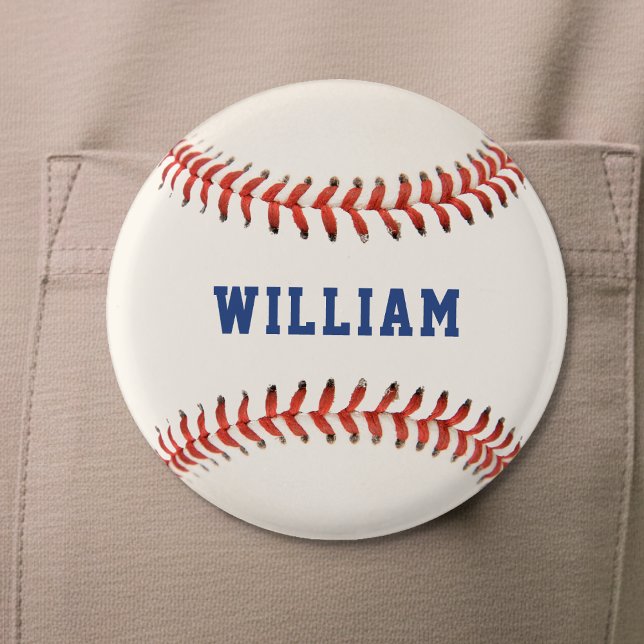 Baseball Softball Sport Name Button (Von Creator hochgeladen)