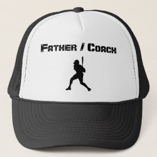 Baseball-/Softball-Trainer-Hut für den Vater Truckerkappe