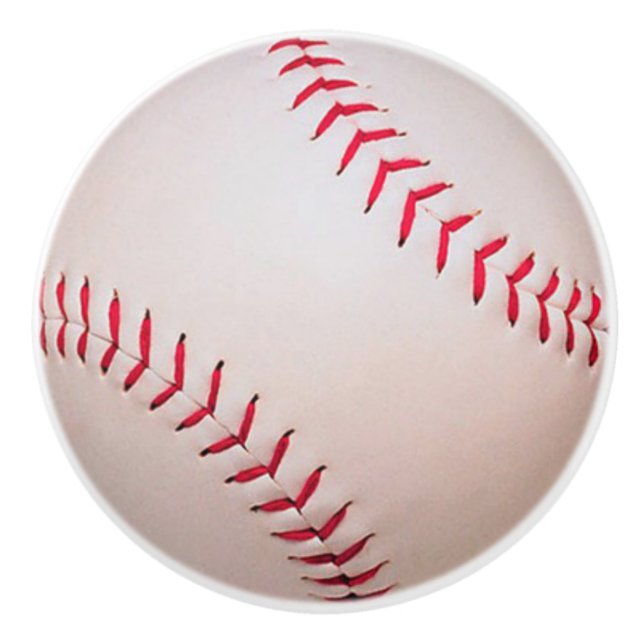 Baseball-Softballfachzug, Sportgriffe, Kinder Keramikknauf (Vorderseite)