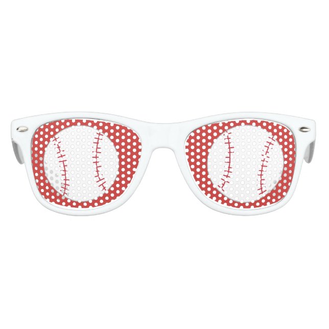 Baseball-Sonnenbrille - Gastgeschenk Sonnenbrille (Vorderseite)