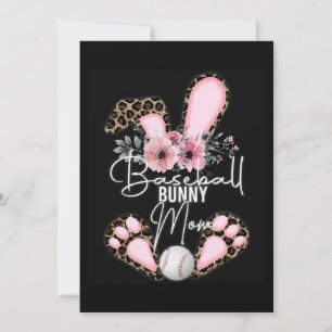 Baseball Spaß Design für einen Baseballtrainer 362 Einladung