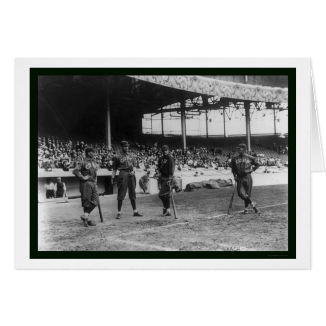 Baseball-Spieler 1909 (Vorderseite (Horizontal))
