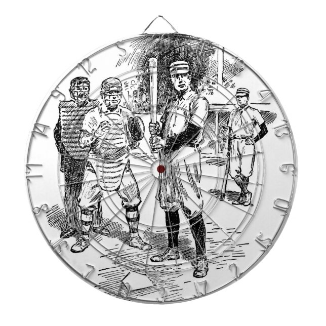 Baseball: Spieler Dartscheibe (vorne)